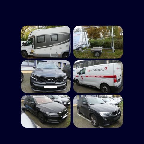 Insolvenz-Versteigerung von Fahrzeugen