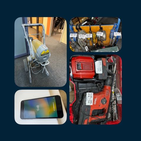 Insolvenz-Versteigerung von Gegenständen aus unterschiedliche Insolvenzen