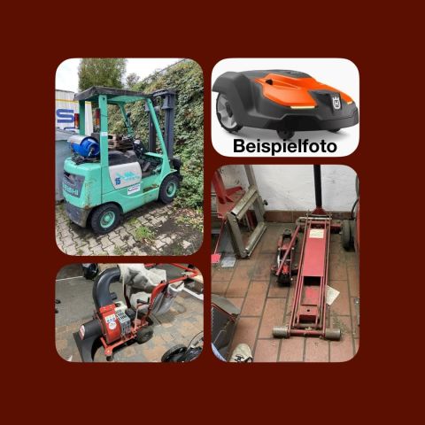 Insolvenz-Versteigerung Sebastian Schledde (Gartengeräte)