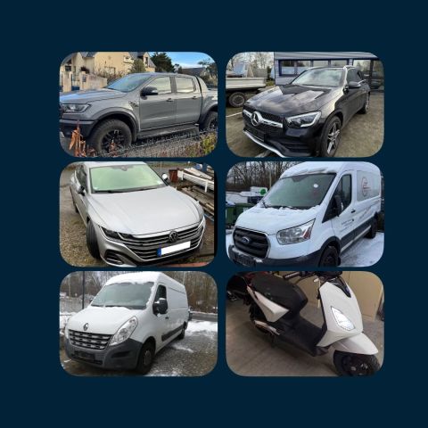 Insolvenz-Versteigerung von Fahrzeugen LKW-PKW-Anhänger