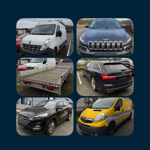 Insolvenz-Versteigerung von Fahrzeugen unterschiedlicher Insolvenzen