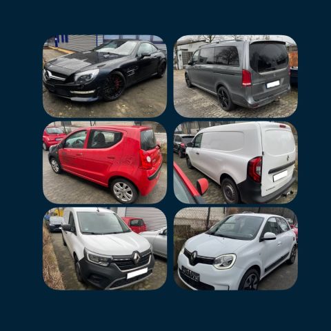 Insolvenz-Versteigerung von Fahrzeugen