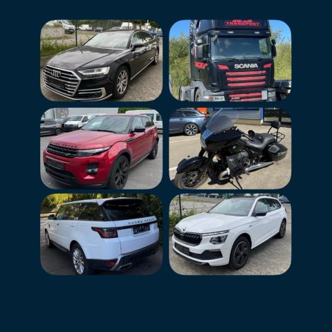 Insolvenz-Versteigerung von Fahrzeugen (19 Fahrzeuge)