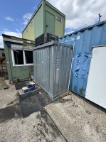 5464.12 =&gt; 1 Materialcontainer Säbu, ca. 1x2 m, verzinkt