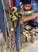 5473.7 =&gt; 2 Handkettenzüge Yale pt, Zugkraft 800 kg