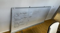 5476.71 =&gt; 1 Whiteboard Magnetoplan (Defekt)
