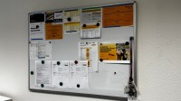 5507.7 =&gt; 1 Pos. Pinnwände und Whiteboards