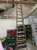 5467.88 ➤ 1 Holzstehleiter, 14-sprossig