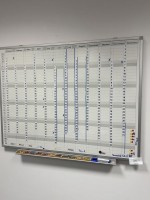 5449.35 =&gt; 1 Wandplaner Legamaster