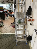 5510.16 =&gt; 1 Alu-Klappleiter, 5-sprossig