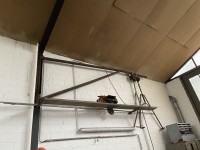 5413.32 =&gt; 1 Wandschwenkkran mit Elektroseilzug, Tragkraft 125 kg