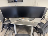 4932.1406 =&gt; 1 UltraWide-Curved-Monitor LG 49WL95C-WE, Bj. 06/2021 (Rückseite vergilbt)