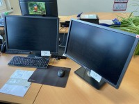 5524.38        ==&gt;.   1 Mini-PC Dell (ohne Festplatte) mit 2 Widescreen-TFT-Monitoren Dell