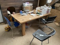 5527.14 => 1 Tisch mit Bank und 6 St&uuml;hlen