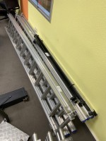 5508.4 => 1 Pos. Leiternstative, 5,5 m Objektivh&ouml;he, bestehend aus: 3 Alu-Anlegeleitern, 2-teilig