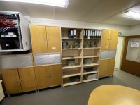 5280.76 =>  1 Aktenschrankwand, ca. 5 lfd. m