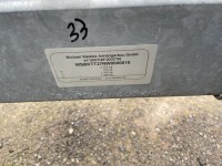 5532.85 => 1 PKW Tandemachsanh&auml;nger Stedele mit Kabelrollenabrollgestell