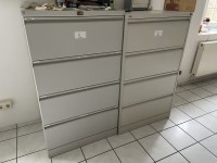 5574.6     =>   2 Metallh&auml;ngeregistraturschr&auml;nke, 2-reihig, 4-zugig