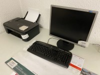 5528.169 => 1 PC mit Widescreen-TFT-Monitor Samsung, 16 Zoll und Tintenstrahldrucker Canon Pixma (ohne Festplatte)