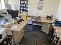 5585.30 => 1 Winkelkombination mit 3 Aktenrollcontainern