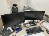 5595.23 => 1 Mini-PC Lenovo mit 2 Widescreen-TFT-Monitoren (ohne Festplatte)
