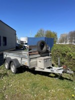 5214.528 => 1 PKW-Tandemachsanh&auml;nger Thule A7 Nec Sdah offener Kasten