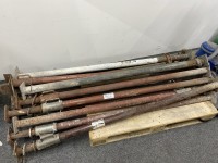4932.1475 => 1 Pos. Baust&uuml;tzen, ca. 1.60 m, 14 St&uuml;ck
