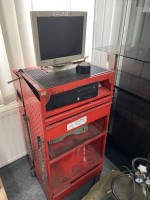 4932.1728 => 1 Werkstattwagen mit PC, TFT-Monitor und Drucker