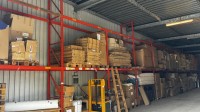 5611.12 => 1 Pos. Palettenregale, ca. 27 lfdm breit und ca. 6 m hoch
