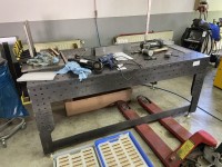 5636.67 => 1 Modularer Schwei&szlig;tisch 1x2 m mit 10 Spannzwingen und 20 Markiermagneten