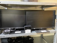 5617.101 => 1 Mini-PC Tarox mit 2 Widescreen-TFT- Monitoren Iiyama, 24 Zoll