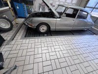 1 pont élévateur ciseaux Consul H316, année 2003, révision générale 2024, capacité 3500 kg avec accessoires de mesure