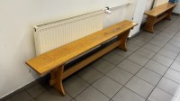 3 istuinpenkkiä