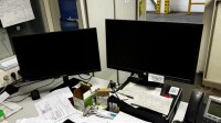 1 pc HP (uden harddisk) med 2 widescreen-TFT-skærme HP / Samsung - afhentning efter godkendelse