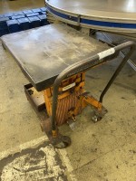 1 verktøyløftebord, mobilt, løftekapasitet 600 kg