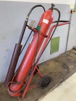 1 brandslukningsapparat, 126 kg, mobil