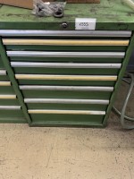 5590.1555 => 1 Metallwerkzeugschubladenschrank, 7-zugig