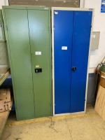 5590.1557 => 2 Metallwerkzeugschr&auml;nke mit Sortierk&auml;sten, Schrauben, U-Scheiben etc.