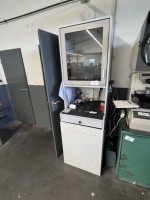 1 computer cabinet with PC, TFT monitor and various measuring instruments