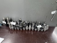 1 lot de porte-outils HSK 63 avec divers outils, 42 pièces
