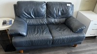 5710.9 => 2 Ledersofa, 2-sitzer