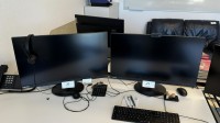 5710.17 => 2 Widescreen-TFT-Monitore Lenovo mit Dockingstation