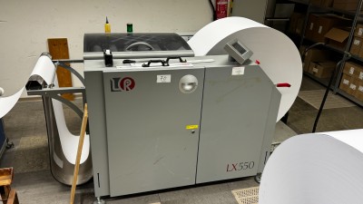 5469.70 => 1 Rollenabwickelmaschine Stralfors / Lasermax LX550