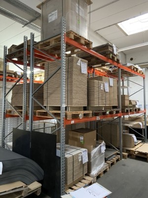 5429.464 => 1 Pos. Palettenregale, ca. 33 lfd. m