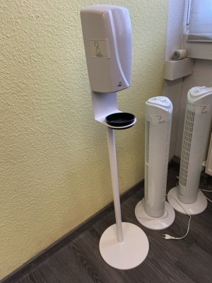 5418.8 => 1 Hygienespender auf Standfuß