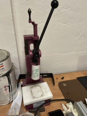 5418.145 => 1 Kniehebelpresse Berg u. Schmid HK 800