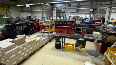 5507.67    =>    1 Kuvertiermaschine Kern K 4700, Ser.-Nr. 10026799