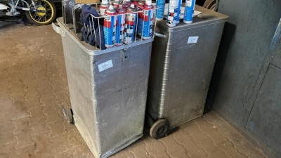 5486.334    =>   4 Alu-Einwurftonnen mit Inhalt