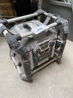5490.106 => 1 Bauradio Bosch GML50