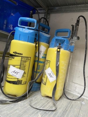 5490.115 => 3 Drucksprühgeräte Törch Sprühboy